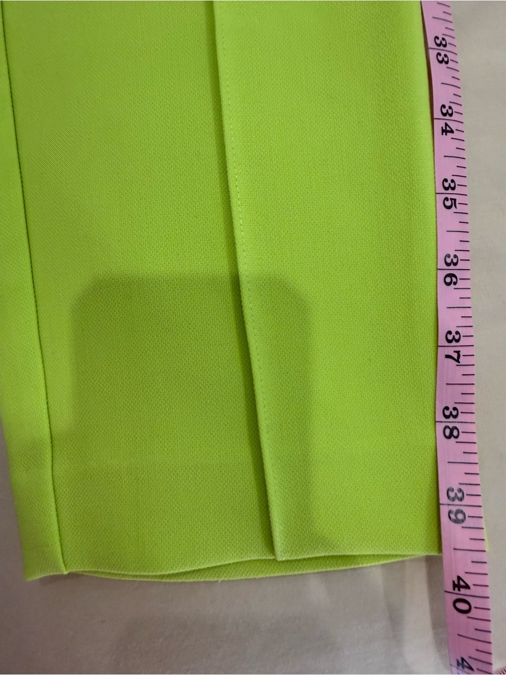 Vince Camuto Pants in Lime Green Neon Chartreuse Brat - Picture 7 of 7